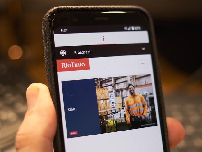 New normal for AGMs: Rio Tinto’s virtual shareholder meeting was streamed to investors last night.