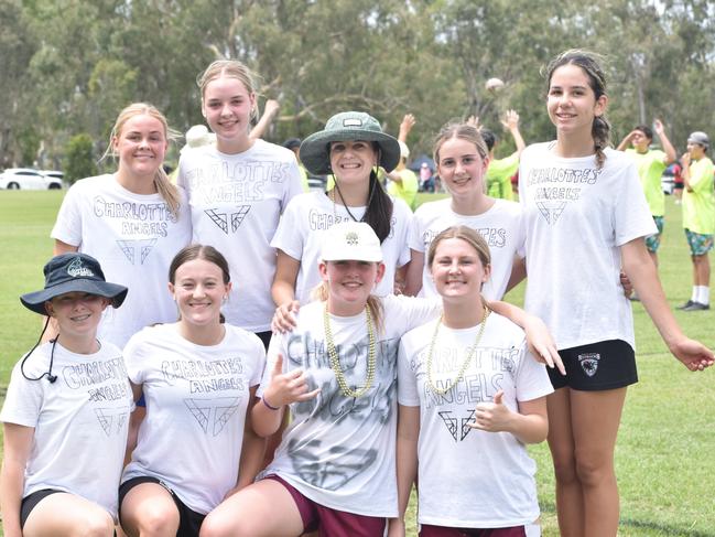 Charlottes Angels at the Red Rooster Junior Touch Carnival at Cyril Connell Fields, Rockhampton, on November 5, 2022.