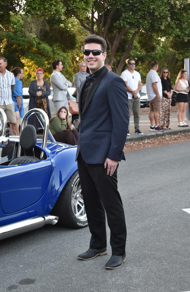 A student at Kawana Waters State College Year 12 formal 2024.