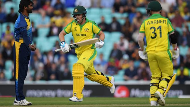 Finch’s running between the wickets in England has pointed to a man tuned in to his game.