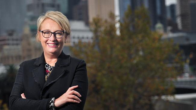 Melbourne’s Lord Mayor Sally Capp is concerned about the impact of any immigration cut on the economy. Picture: Nicki Connolly