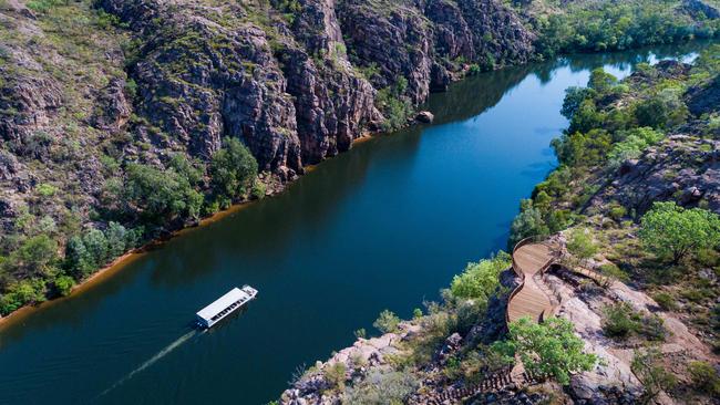 The Nitmiluk National Park is the believed site of the disappearance of Melbourne man, Daymon Ness. It is believed he went missing whilst walking the Baruwei Loop, which is currently closed for upgrades. Picture: Che Chorley