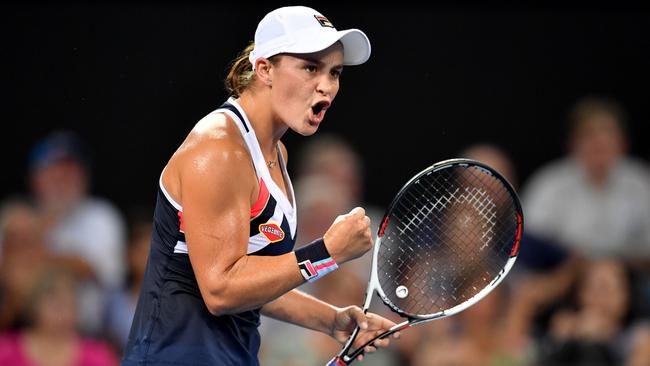 Ashleigh Barty is making an impression on the WTA tour.