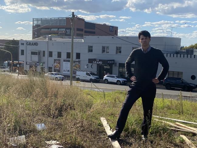 Frankston mayor Kris Bolam hopes higher rates for sites that have been left undeveloped for years will stop land banking Picture: Frankston Council