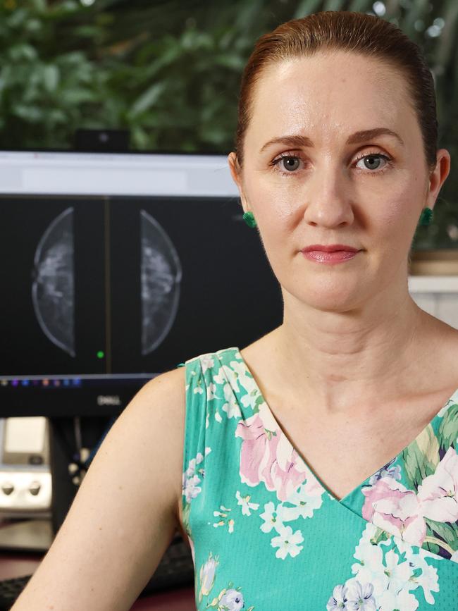 Surgeon Dr Aemelia Melloy said the public health system in this case is overly dependent on private providers for breast imaging services. Picture: Brendan Radke