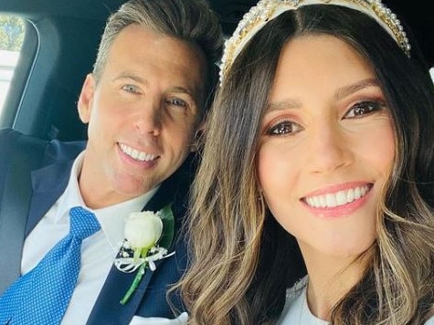 Grant Hackett has tied the knot.