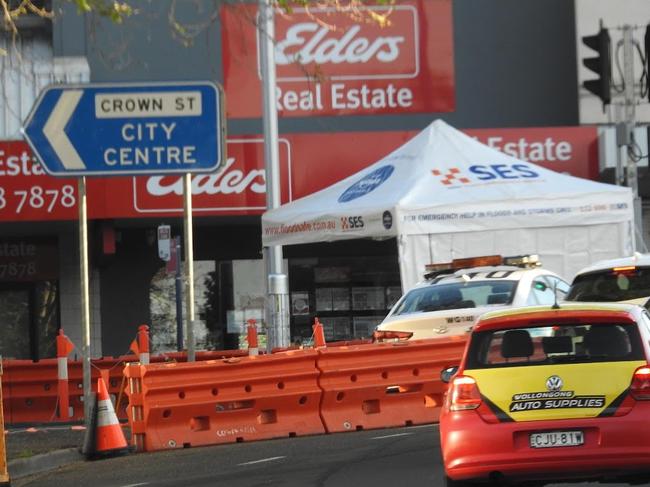 Two more people died with Covid in the Illawarra this week, as apartment complexes remain in lockdown in Wollongong after positive Covid cases in the buildings. Picture: Darren Malone