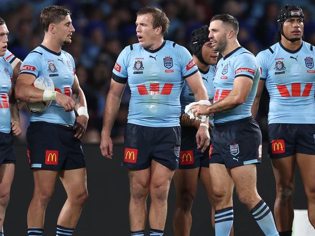 Jake Trbojevic struggled to make an impact in Game 1. Picture: Cameron Spencer/Getty Images