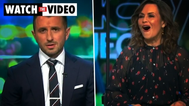 Lisa Wilkinson shocked by Tommy Little joke (The Project)