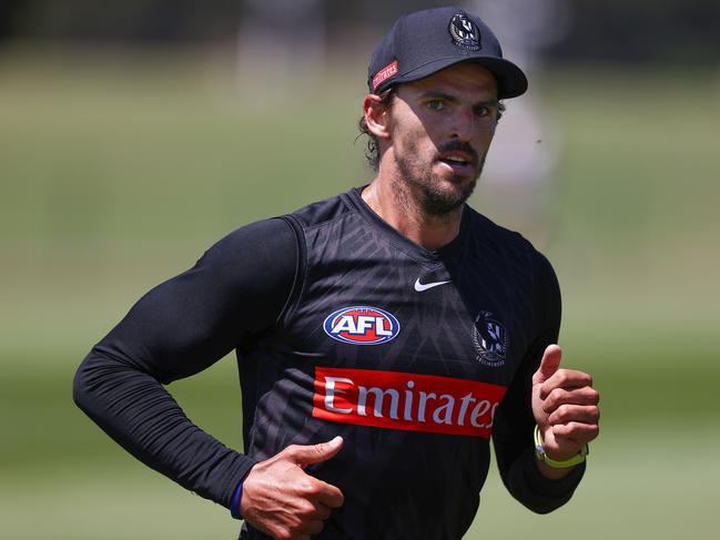 McRae says Scott Pendlebury earned the right to be captain again. Picture: Michael Klein