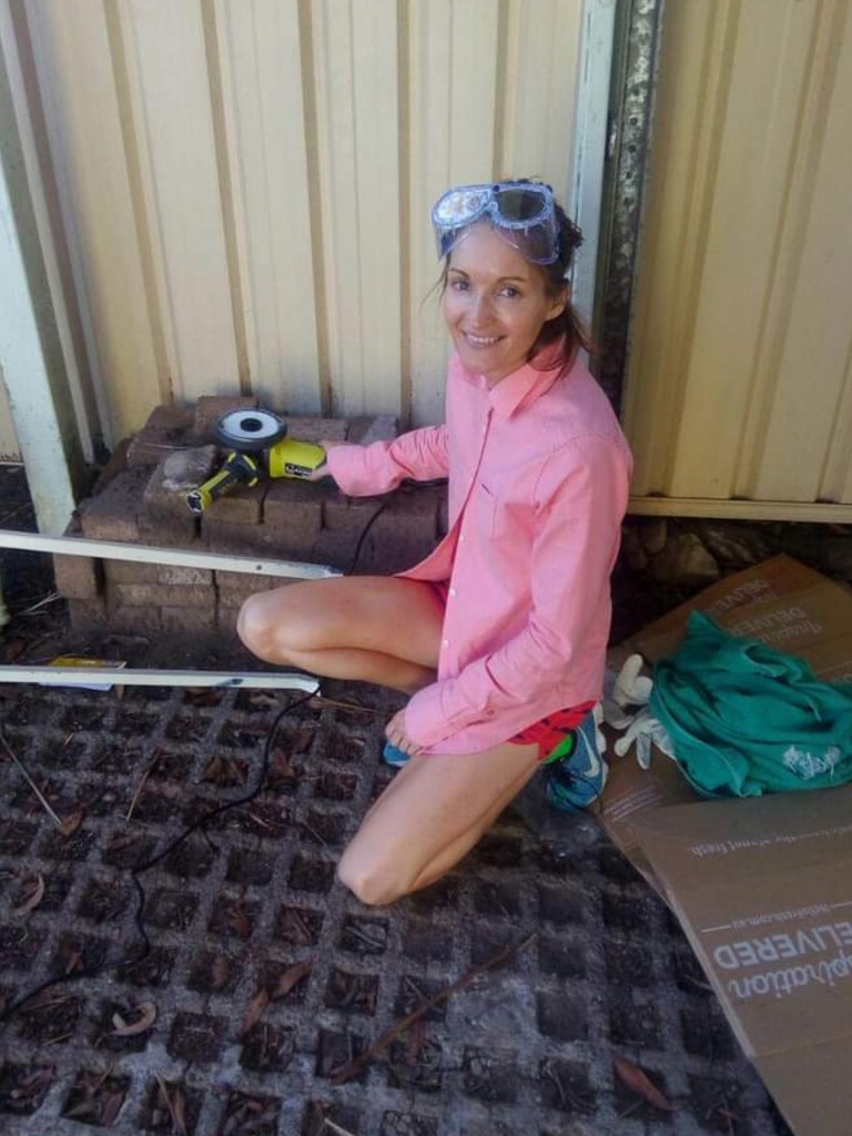 Dr McKinnon planned to renovate the property using her DIY skills.