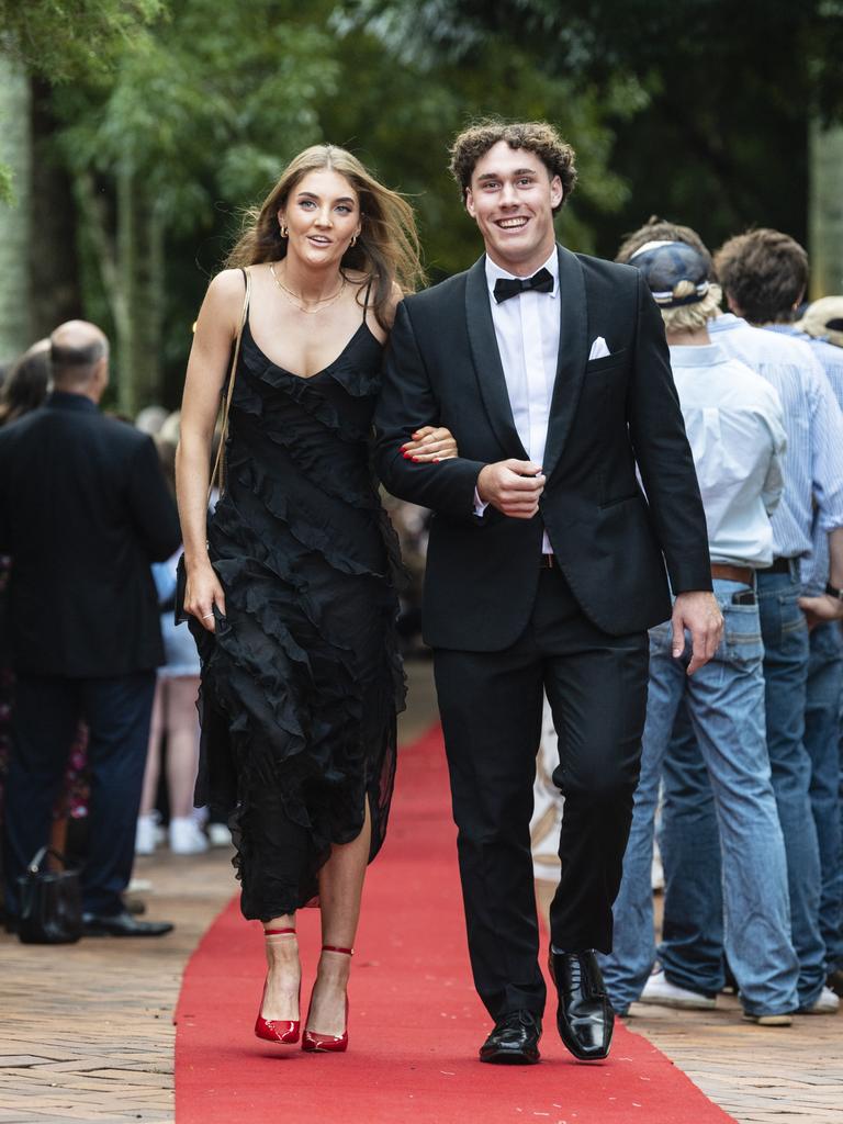 Madison Muirhead and Chace Oates at Fairholme College formal, Wednesday, March 29, 2023. Picture: Kevin Farmer