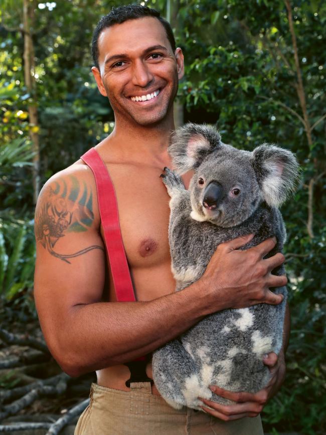 Dennis featured with a Koala.