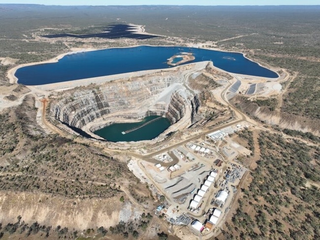 Aerial view of the Kidston Clean Energy Hub in North Queensland. Picture: Supplied.