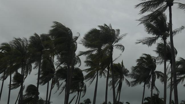 A monsoon impacting Darwin and the greater Top End is expected to ease while ex-Tropical Cyclone Ellie could head back towards the NT. Picture: (A)manda Parkinson