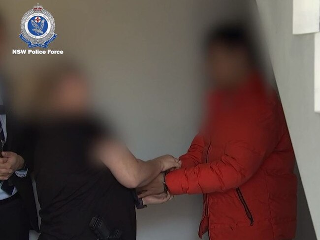 Multiple people were arrested in the blitz for Child Protection Week. Picture: NSW Police