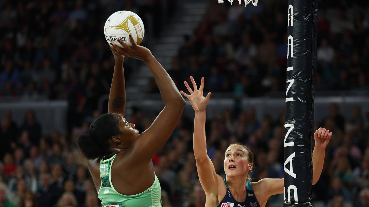 Mannix knows a huge task awaits her when she comes up against Jhaniele Fowler. Picture: Getty Images