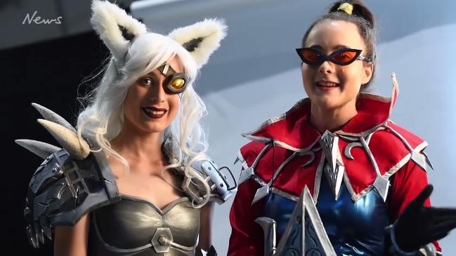 Cosplayers at Supanova 2018