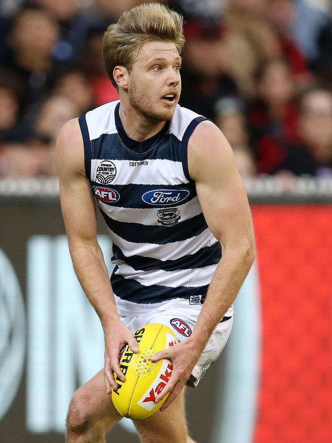 Former Geelong midfielder George Horlin-Smith. Picture: Michael Klein