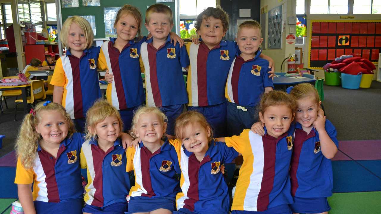 LEARNING THE ROPES: (Back from left) Linda Ware, Lola Alford, Matt Witt, Jed Mackay, Beau-Dan Wolff, (front from left) Lena Mansfield, Makenzie Cavanough, Quinn Kenafake, Payton Girdler, Ruby Baker and Torah Lewis. Picture: Molly Hancock