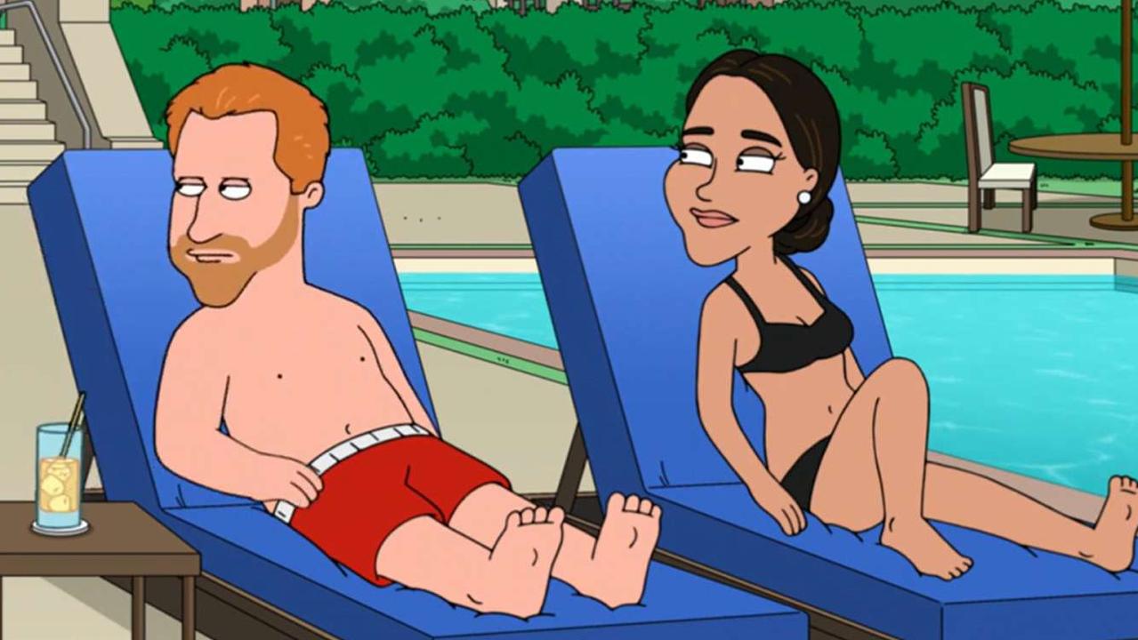 Harry and Meghan's Family Guy roast made world headlines.