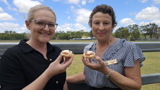 Celebrating a successful stewarding workshop ahead of the Toowoomba, Goombungee-Haden and Dalby Shows are (from left) Brittany Perkins-Ehrich and Loretta Voll.