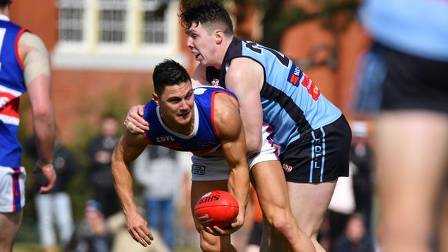 Damien Cavka in action for Keilor. Picture: Jamie Morey