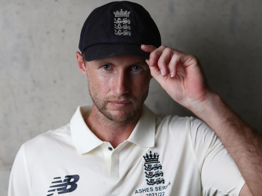 Joe Root poses before the Ashes. His England Test captaincy has since plunged into turmoil. Picture: Chris Hyde/Getty Images