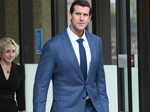 Ben Roberts-Smith has a legion of supporters on the “We Stand With Ben Roberts-Smith” Facebook page. Picture: NCA NewsWire / Jeremy Piper