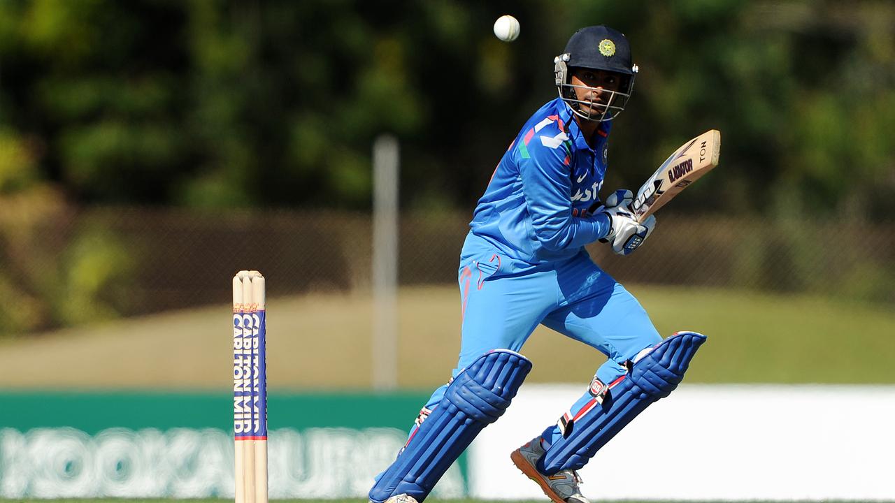 Australia A v India A, Quadrangular One-Day cricket series, Marrara Oval, Darwin: Ambati Rayudu batting for India