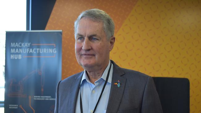 Mackay Mayor Greg Williamson at the Resource Centre of Excellence. Picture: Lillian Watkins