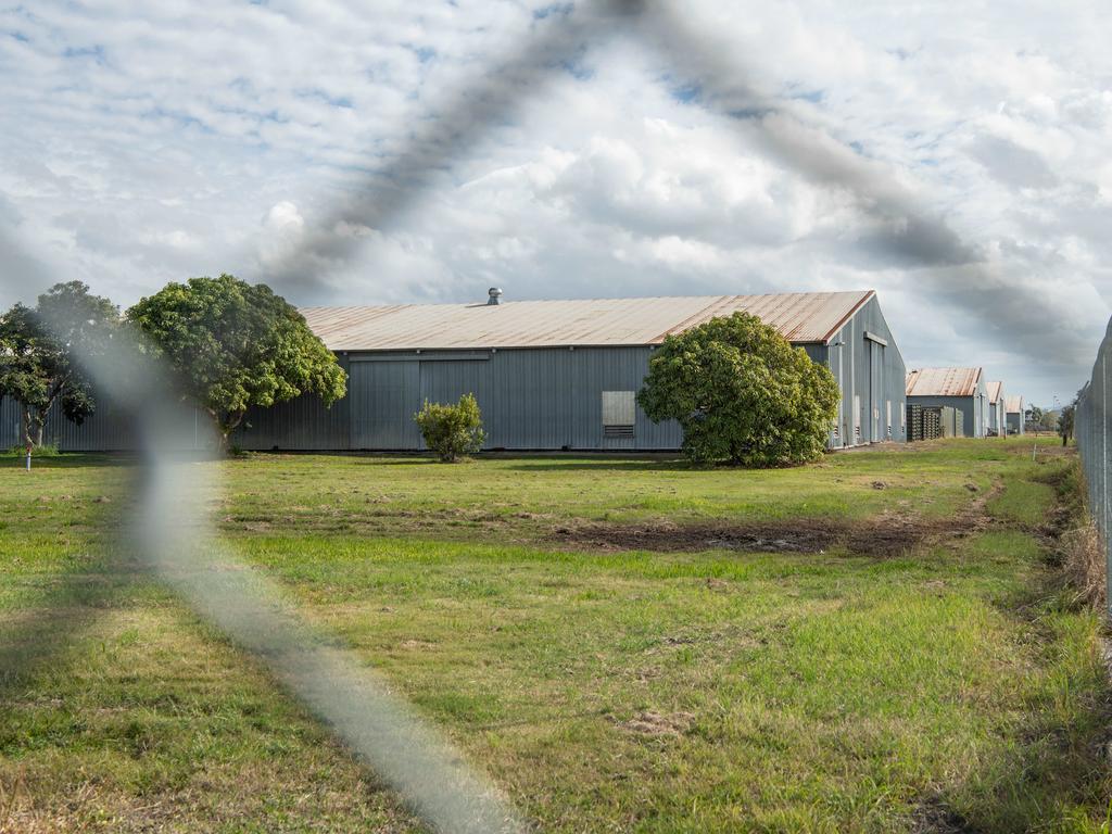 The old sheds at the Damascus Barracks on Sugarmill Rd, Eagle Farm, where a quarantine camp could be built by the end of the year.