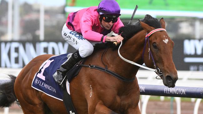 Ken Keys is seeking Caulfield Guineas redemption in the Caulfield Guineas. Picture: AAP