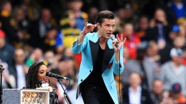 The 2017 AFL Grand Final between the Adelaide Crows and Richmond Tigers at the Melbourne Cricket Ground. The Killers. Picture: Mark Stewart