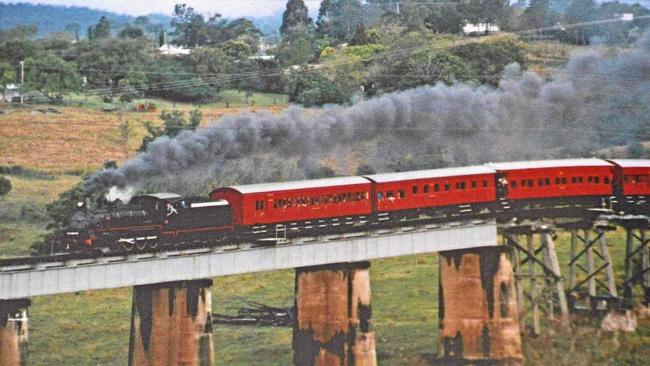 No 45 crossing Deep Creek Bridge. Picture: Troy Jegers