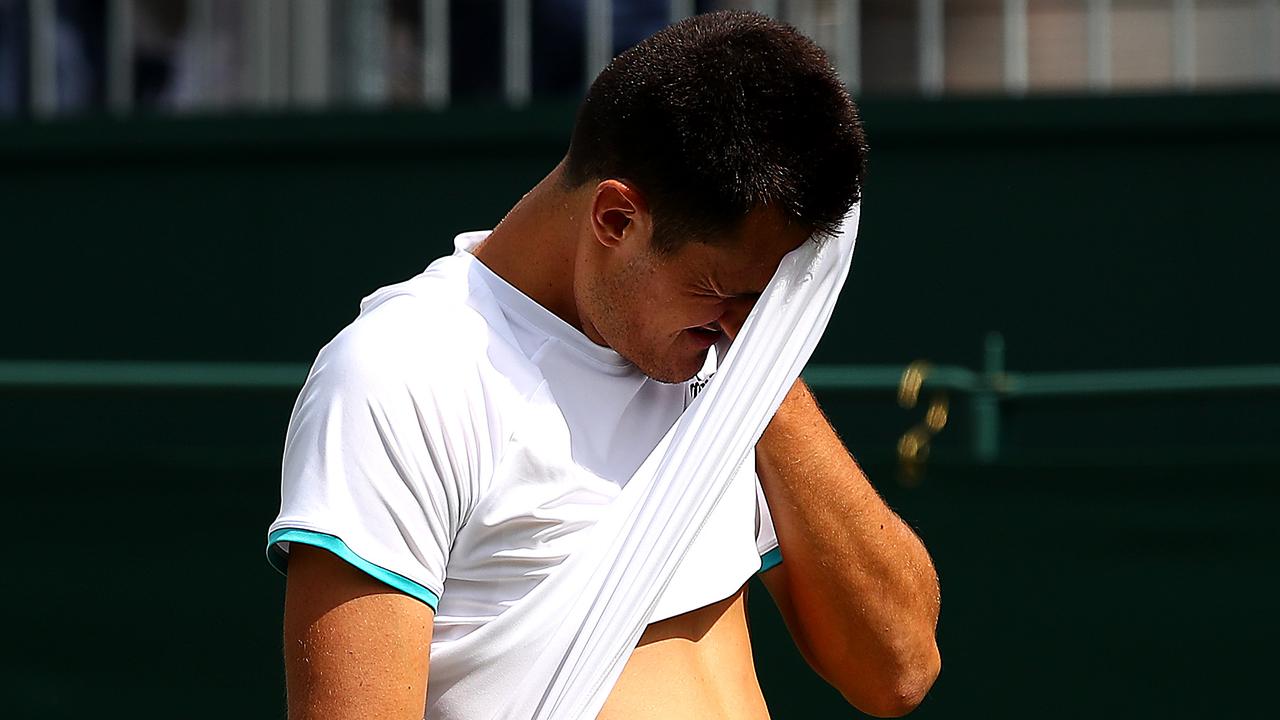 Bernard Tomic has been hit with a $80,600 fine.
