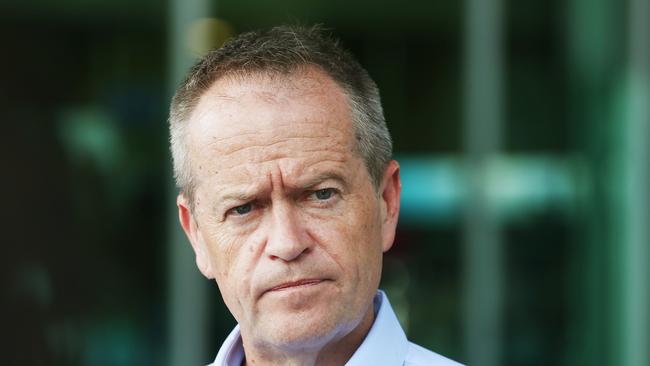 Federal opposition leader Bill Shorten visited Cairns to announce Labor's proposal for a Northern Australia Tourism Infrastructure fund and board, should the party win the next election. Picture: BRENDAN RADKE