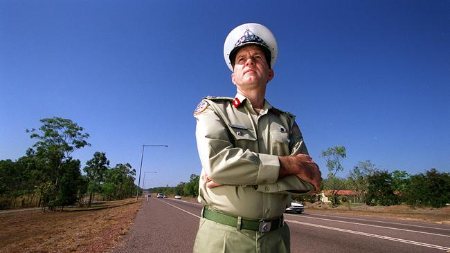 Former NT Police Commissioner Paul White died in a cycling crash in Adelaide on Sunday.