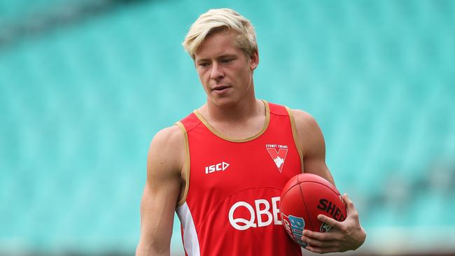 Isaac Heeney couldn’t be talked out of leaving Sydney. Picture. Phil Hillyard