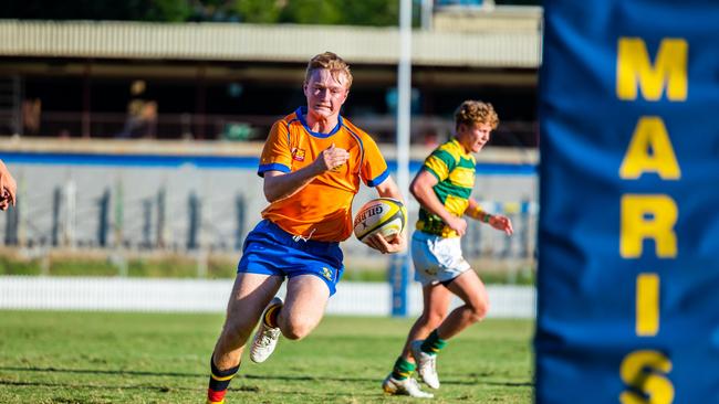 AIC First XV rugby between Marist College Ashgrove and St Patrick’s College. Wednesday May 24, 2023. Pictures courtesy of Denver Jenson.