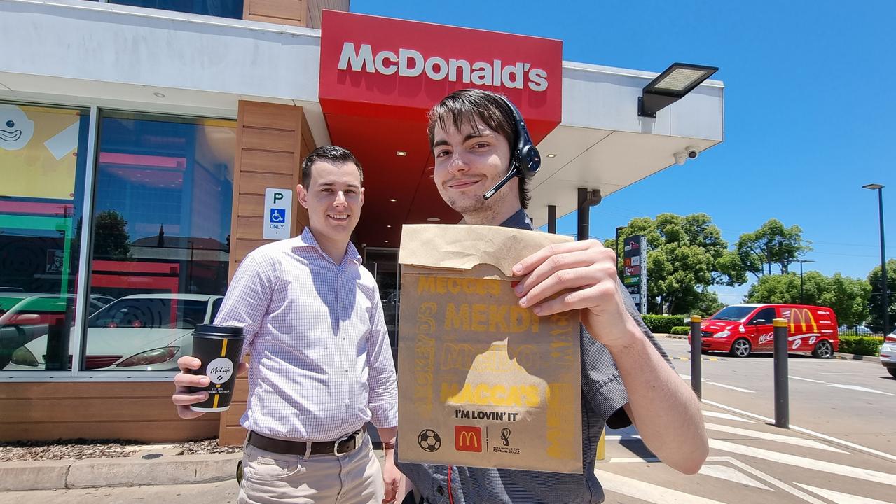 Toowoomba McDonald s disability employment program graduate Zach