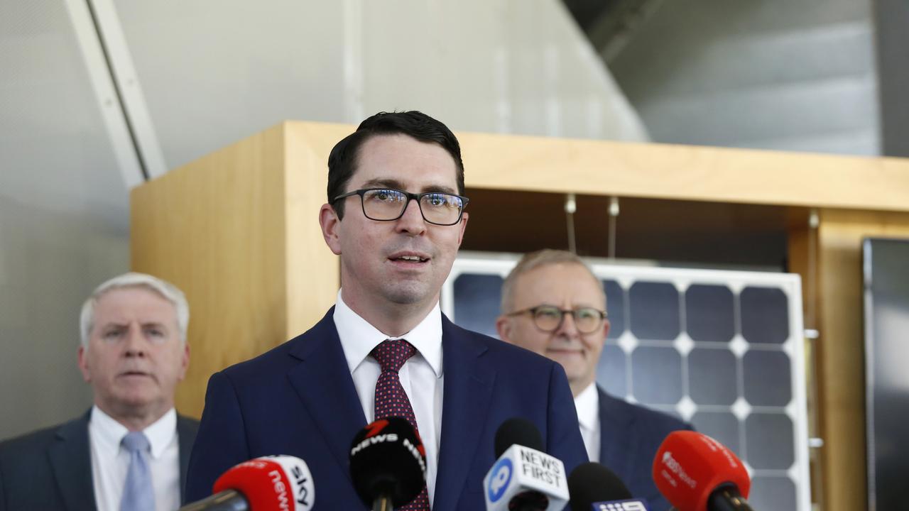 Assistant Minister to the Prime Minister Patrick Gorman has urged federal MPs not to ‘take the foot off the gas’ after the Western Australian state election. Picture: NewsWire / Philip Gostelow