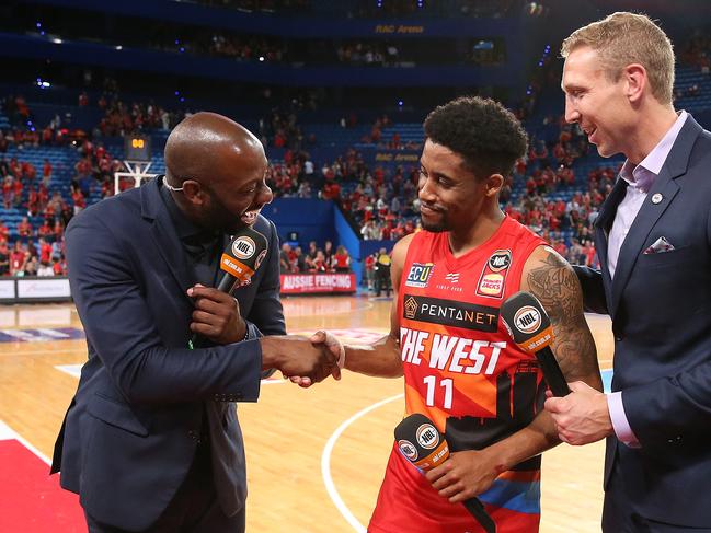 Corey Williams was a much loved figure of the Australian basketball scene and a vibrant character of the NBL commentary team. Picture: Paul Kane/Getty Images.