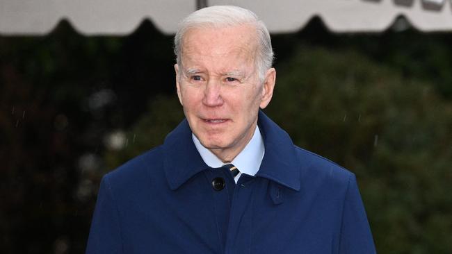 US President Joe Biden will also be at the AUKUS announcement. Picture: AFP