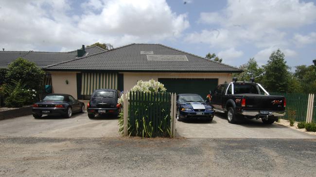 The Pakenham property where Michael Griffey’s body was found.