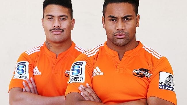Brothers and Hurricanes teammates Ardie and Julian Savea will take on the Waratahs at Allianz Stadium.