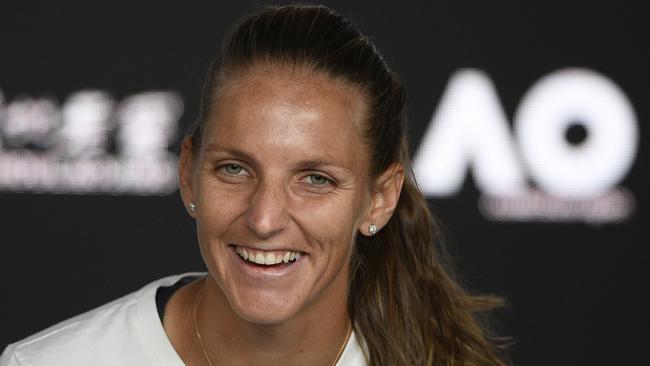 Karolina Pliskova called the victory over Williams the biggest of her career. Picture: AP