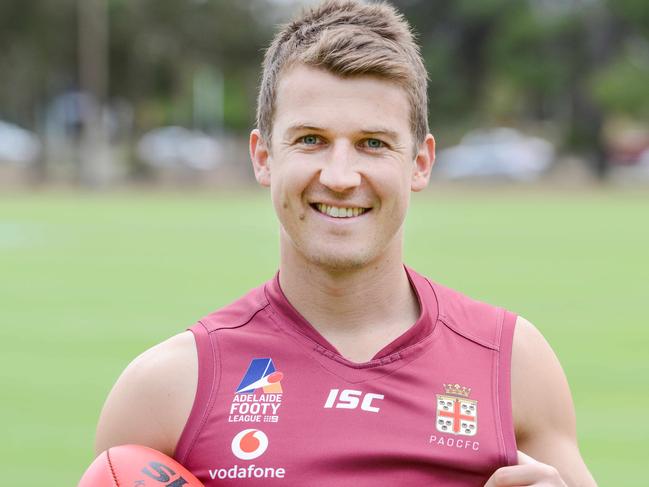 Jack Trengove has remained a superstar for Prince Alfred Old Collegians in the Adelaide Footy League Picture: Brenton Edwards