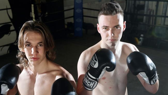 Far North amateur fighters will go to battle for the first time since the COVID-19 outbreak this Saturday at NQ Beat Down 27. Queensland Feather Weight champion Dirk Cummings and first time fighter Jake McLaughlin are ready to take on the Townsville fighters in the Muay Thai battles. PICTURE: STEWART McLEAN.