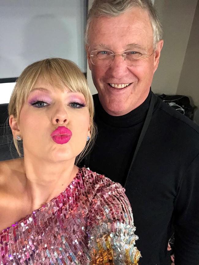 Taylor Swift and her father, Scott Swift. Source: Instagram